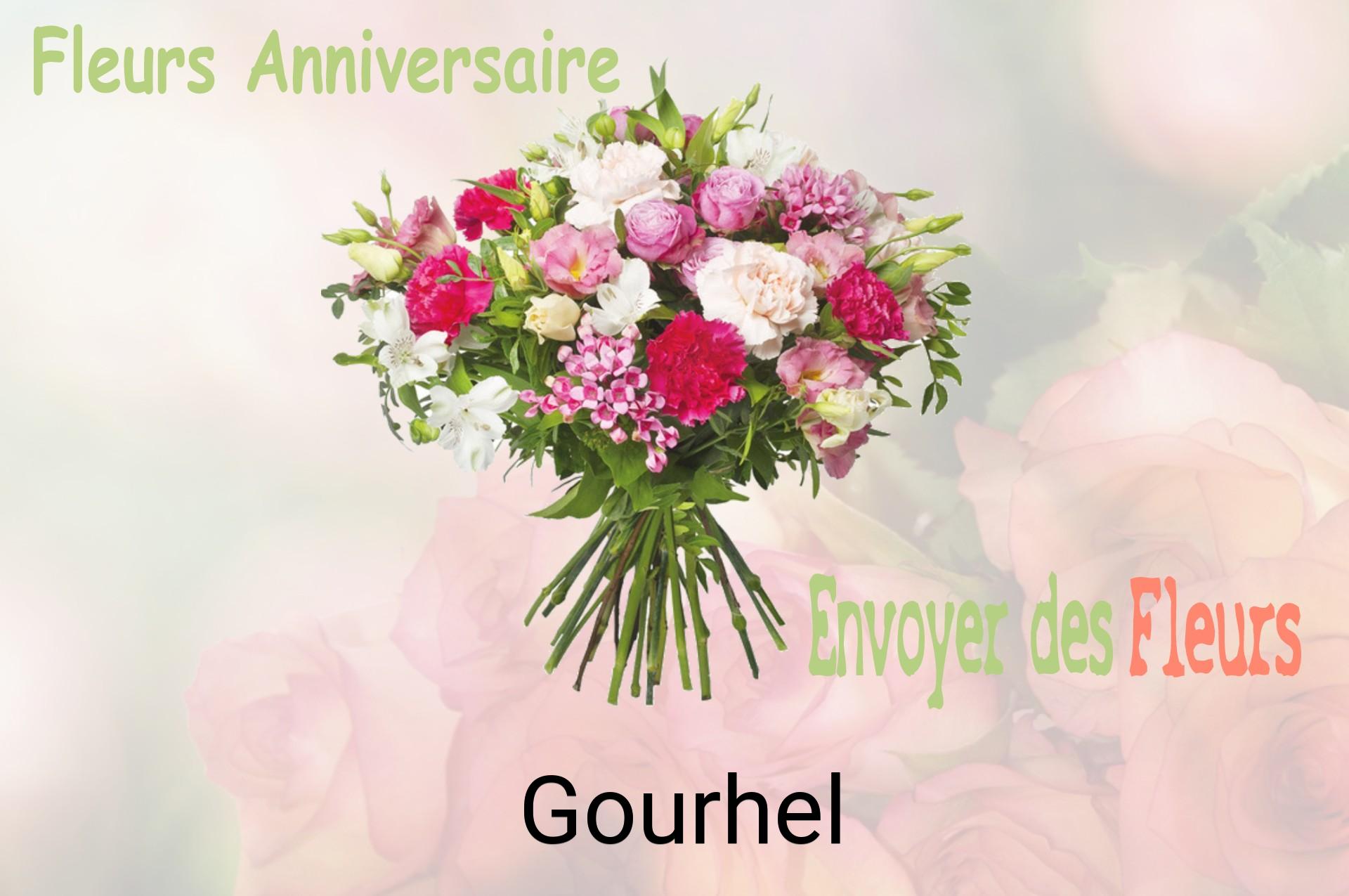 Bouquet de fleurs d’anniversaire livré à Gourhel